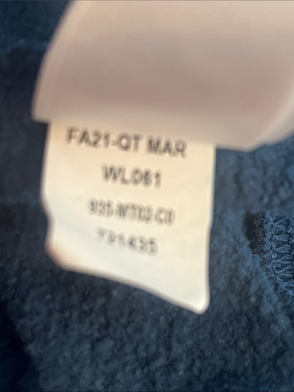 The North Face - Blue/Teal Logo Pullover Hoodie, Size L, Good Condition! - Picture 10 of 10